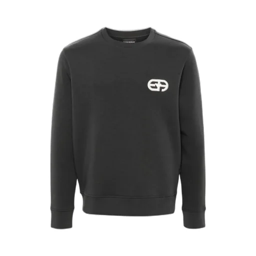 Logo Patch Crewneck Sweatshirt