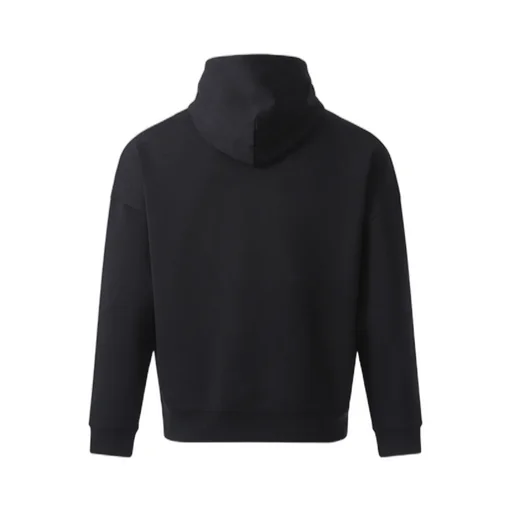 Embroidered-Logo Drawstring Hoodie