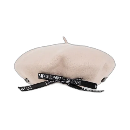 Logo-Strap Detail Beret