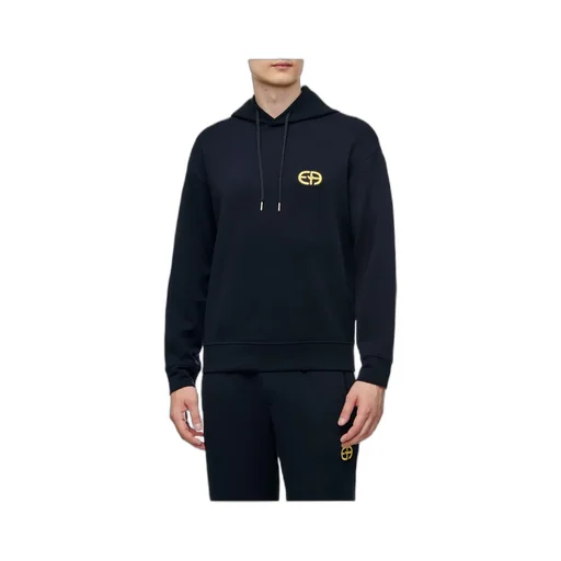 Logo-Print Long-Sleeve Hoodie