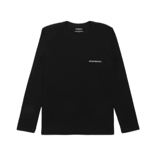 T-Shirt With Round Neck And Long Sleeves