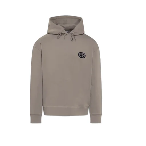 Logo-Patch Pullover Hoodie