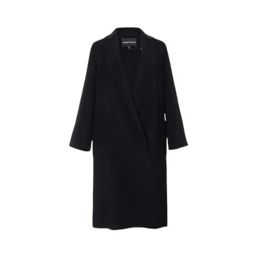 Logo Cashmere Coat