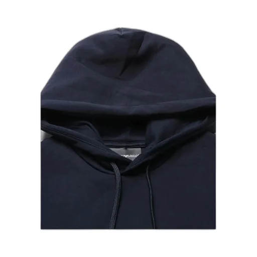 Embroidered-Logo Drawstring Hoodie