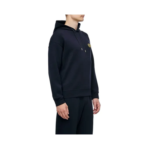 Logo-Print Long-Sleeve Hoodie