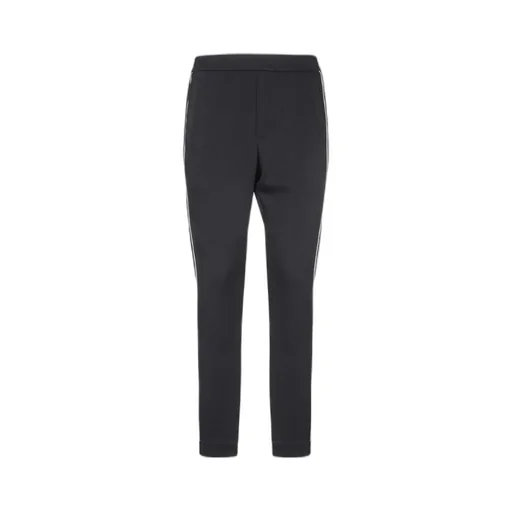 Side-Stripe Straight Trousers