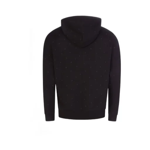 Embroidered-Logo Drawstring Hoodie