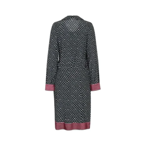 Doll-Neck Shirt Dress