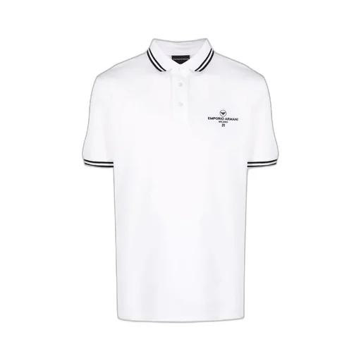 Logo-Print Short-Sleeved Polo Shirt