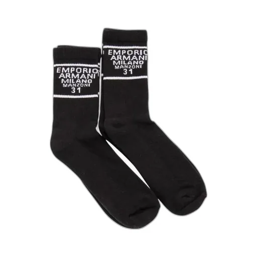 Logo Decoration Socks Two-Piece Pack
