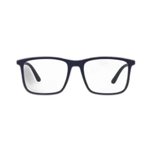 Matte-Effect Rectangle-Frame Glasses