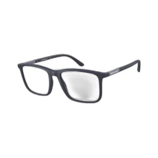 Matte-Effect Rectangle-Frame Glasses