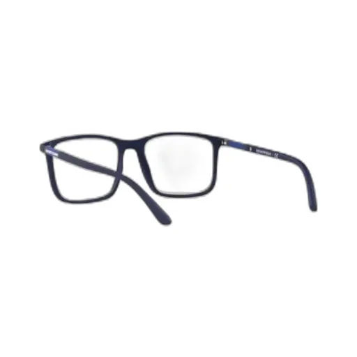 Matte-Effect Rectangle-Frame Glasses