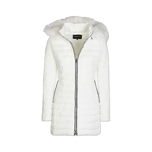 Logo Hooded Cotton-Padded Jacket