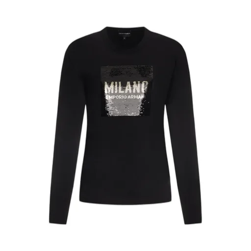 Long-Sleeved Round-Neck T-Shirt