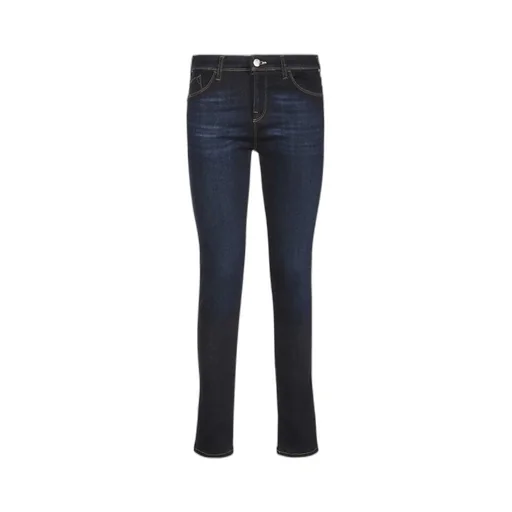 Logo Plaque Skinny Jeans