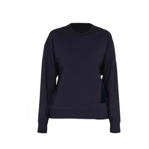 Round Collar Long Sleeve Sweater