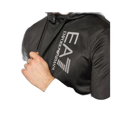 Hooded Long-Sleeved Sports Suit