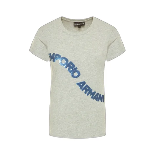 Round Collar Logo T-Shirt
