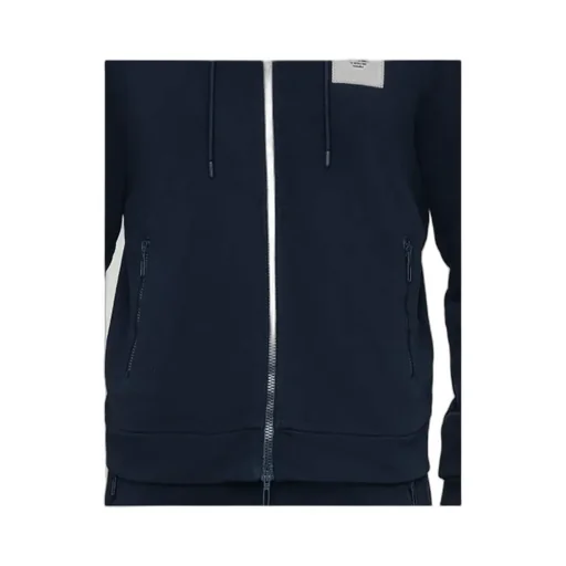 Logo Hooded Sports Coat