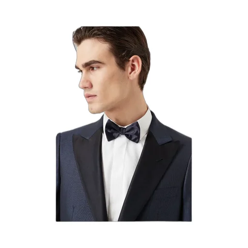 Clip-Fastened Bow Tie