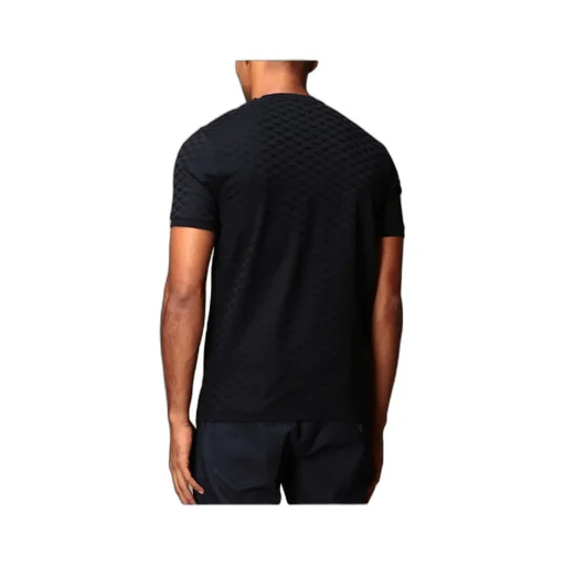 Logo-Embossed Crewneck Knitted T-Shirt
