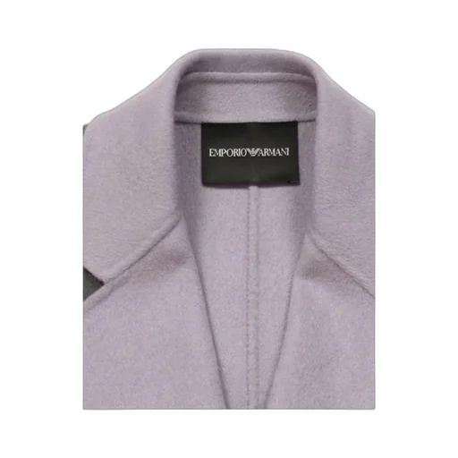 Lapel Double-Breasted Coat