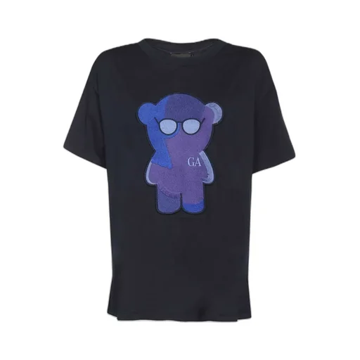 Manga Bear Patch T-Shirt