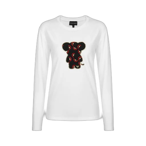 T-Shirt With Round Neck And Long Sleeves