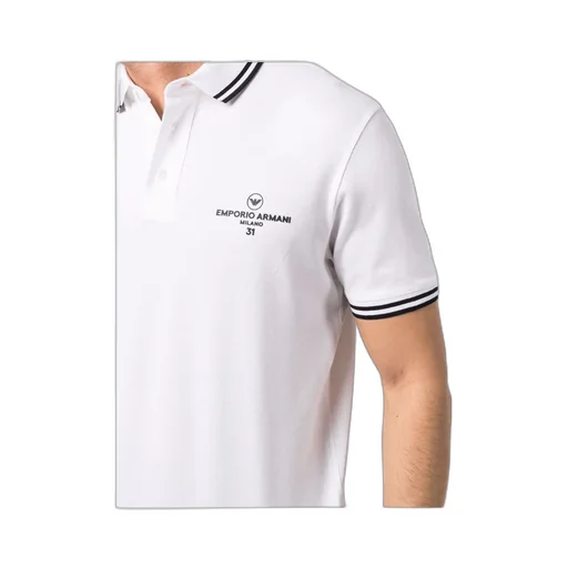 Logo-Print Short-Sleeved Polo Shirt