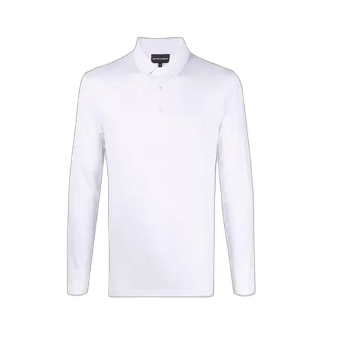 Logo Detailed Long-Sleeved Polo Shirt