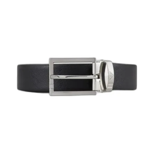 Logo-Buckle Fastened Belt