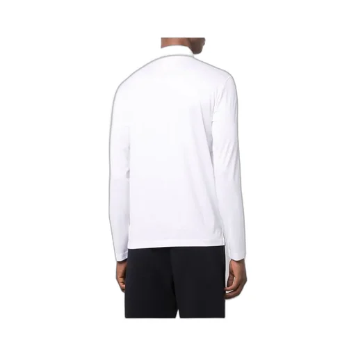 Logo Detailed Long-Sleeved Polo Shirt