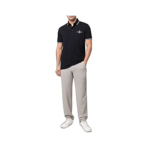 Logo-Print Short-Sleeved Polo Shirt
