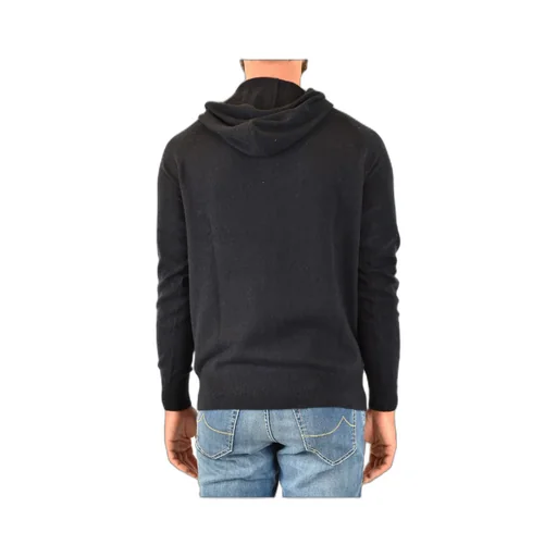 Hooded Long-Sleeved Sweater