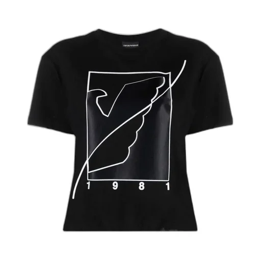 Eagle-Print Cotton T-Shirt