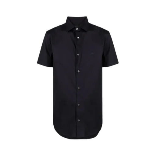 Logo Embroidered Short-Sleeved Shirt