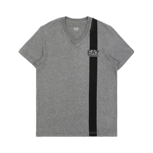 V-Collar Short-Sleeved T-Shirt