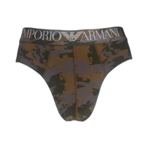 Camouflage Printed Logo Underwear
