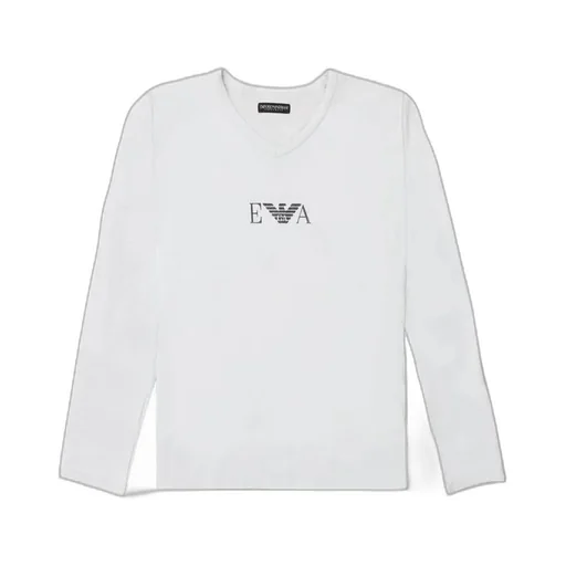 Round Collar And Long-Sleeved T-Shirt