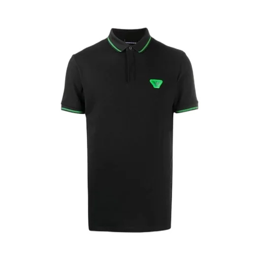 Logo Decal Short-Sleeved Polo Shirt