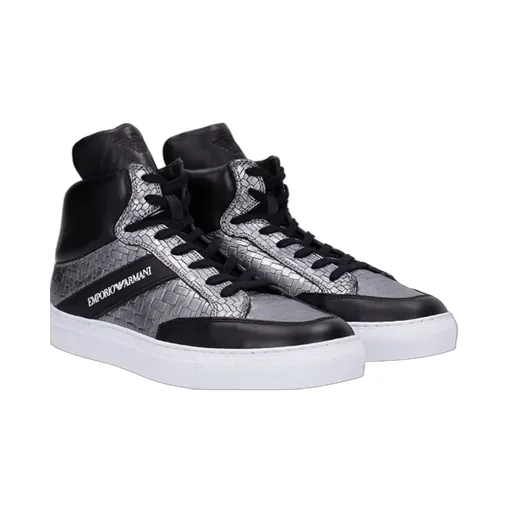 Black Logo Casual Sneakers