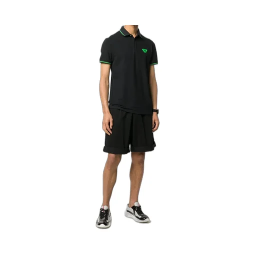 Logo Decal Short-Sleeved Polo Shirt