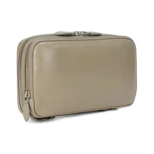 Black Logo Detail Clutch