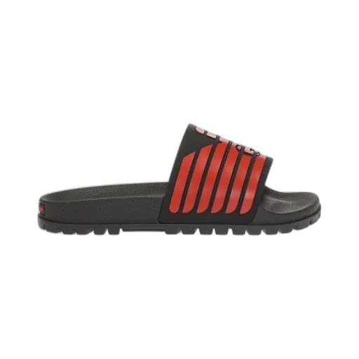 Logo Texture Upper Sandals