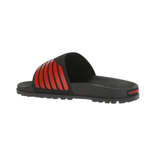 Logo Texture Upper Sandals