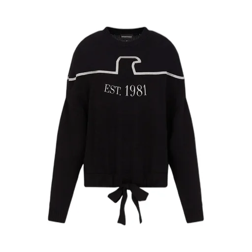 Embroidered-Logo Cotton Jumper