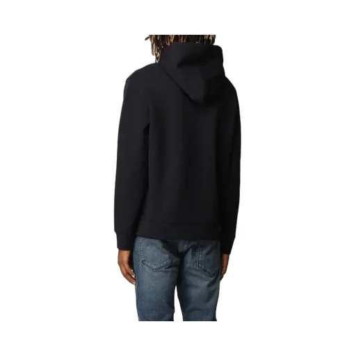 Logo Patch Drawstring Hoodie