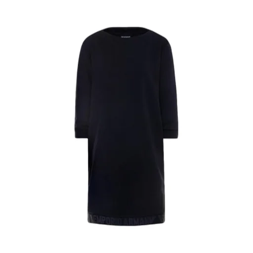 Straight Long-Sleeved Dress