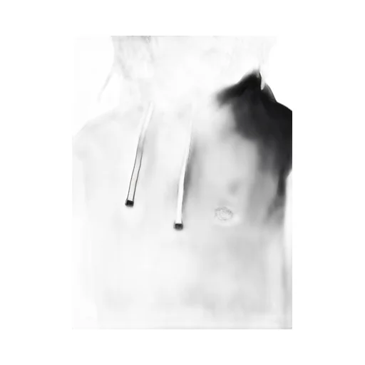 Logo Patch Drawstring Hoodie